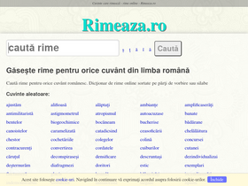 'rimeaza.ro' screenshot