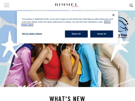 'rimmellondon.com' screenshot