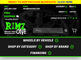 'rimzoneonline.com' screenshot