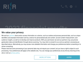 'rina.org' screenshot