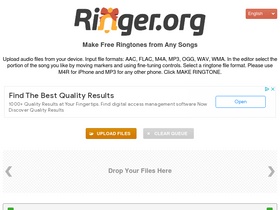 'ringer.org' screenshot