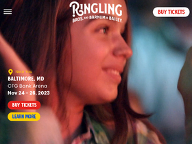 'ringling.com' screenshot