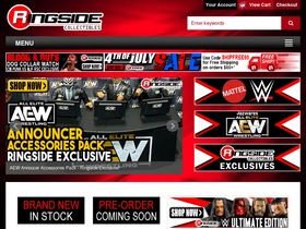 'ringsidecollectibles.com' screenshot