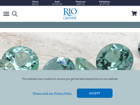 'riogrande.com' screenshot