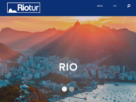 'riotur.rio' screenshot