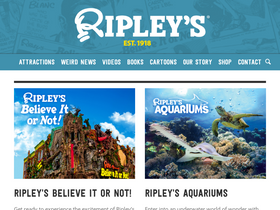 'ripleys.com' screenshot