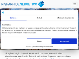 'risparmioenergeticoperte.com' screenshot