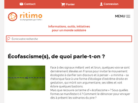 'ritimo.org' screenshot
