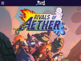 'rivalsofaether.com' screenshot