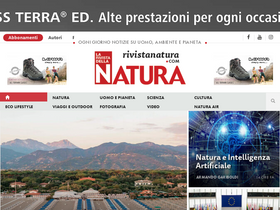 'rivistanatura.com' screenshot