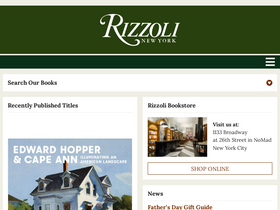 'rizzoliusa.com' screenshot