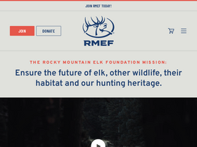 'rmef.org' screenshot