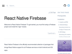 'rnfirebase.io' screenshot