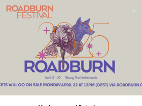 'roadburn.com' screenshot