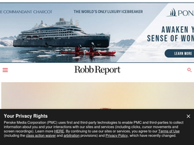 'robbreport.com' screenshot
