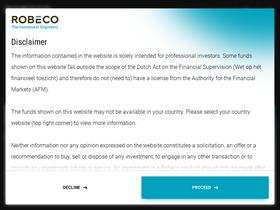 'robeco.com' screenshot