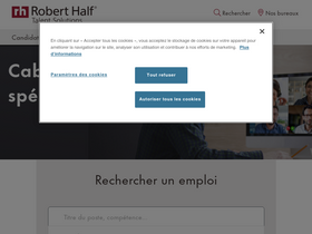 'roberthalf.fr' screenshot