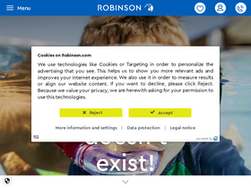 'robinson.com' screenshot