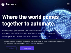 'robocorp.com' screenshot