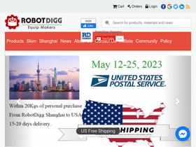 'robotdigg.com' screenshot