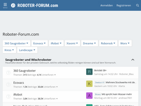 'roboter-forum.com' screenshot