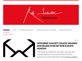 'robscholtemuseum.nl' screenshot
