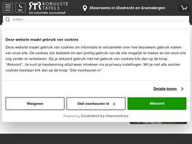 'robuustetafels.nl' screenshot