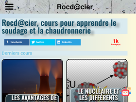 'rocdacier.com' screenshot