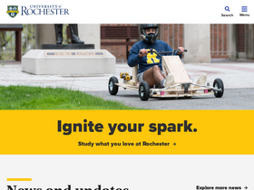 'rochester.edu' screenshot