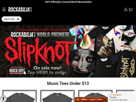 'rockabilia.com' screenshot