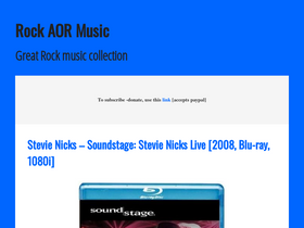 'rockaor.com' screenshot