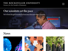'rockefeller.edu' screenshot