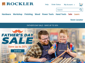 'rockler.com' screenshot
