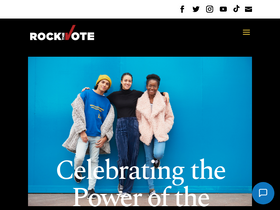 'rockthevote.org' screenshot