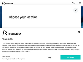 'rodenstock.com' screenshot