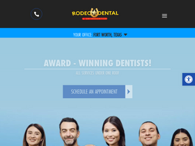 'rodeodental.com' screenshot