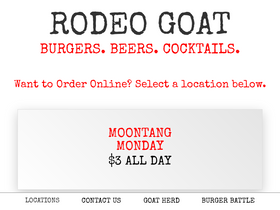 'rodeogoat.com' screenshot