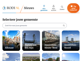 'rodi.nl' screenshot
