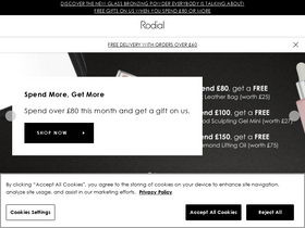 'rodial.com' screenshot
