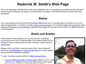 'rodsbooks.com' screenshot