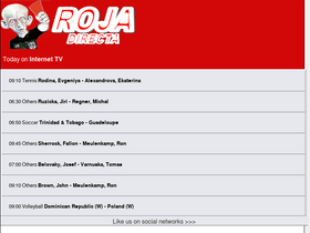 'rojadirecta.tv' screenshot
