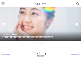 'rolmy.jp' screenshot