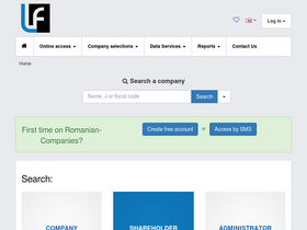 'romanian-companies.eu' screenshot