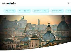 'rome.info' screenshot