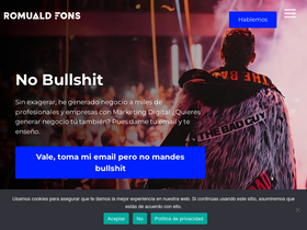 'romualdfons.com' screenshot