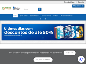 'romulopassos.com.br' screenshot