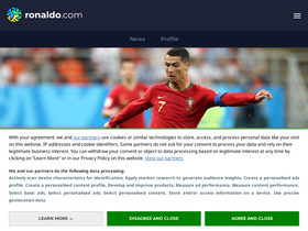 'ronaldo.com' screenshot