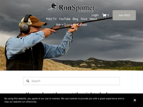 'ronspomeroutdoors.com' screenshot