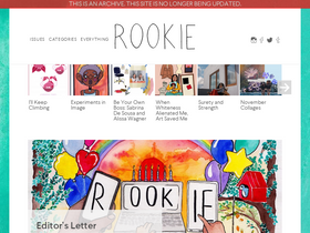 'rookiemag.com' screenshot