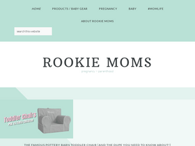 'rookiemoms.com' screenshot